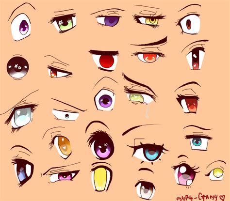 imagenes de ojos de anime